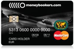 Moneybookers prepaid Mastercard